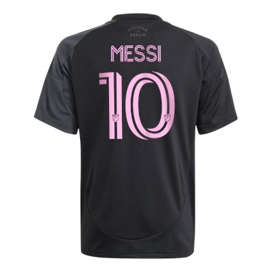 Moški Nogometni dresi Inter Miami Lionel Messi #10 Gostujoči 2025-26 Kratek Rokav Moški Nogometni dresi Inter Miami Lionel Messi #10 Gostujoči 2025-26 Kratek Rokav